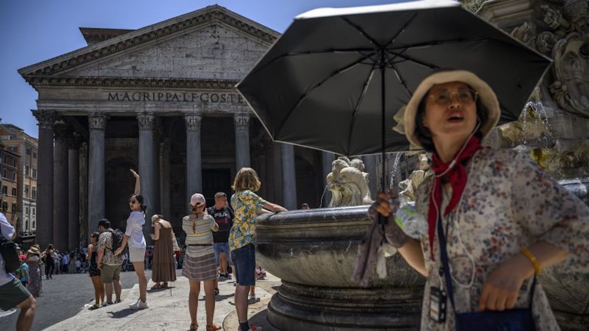 Italia se sofoca bajo la ola de calor mortal «Cerberus» que podría romper los récords de temperatura en Europa