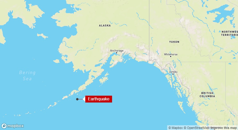 Sismo de magnitud 7,2 sacude la costa sur de Alaska, cancelan alerta de tsunami
