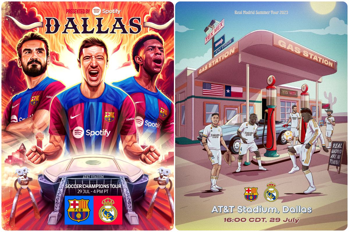 Alineaciones Real Madrid vs. Barcelona: así jugarán el Clásico amistoso en USA