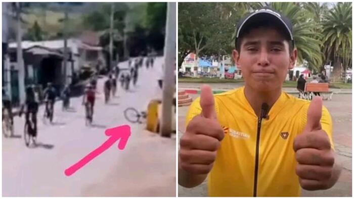 Ciclista se encuentra delicado de salud en Pitalito