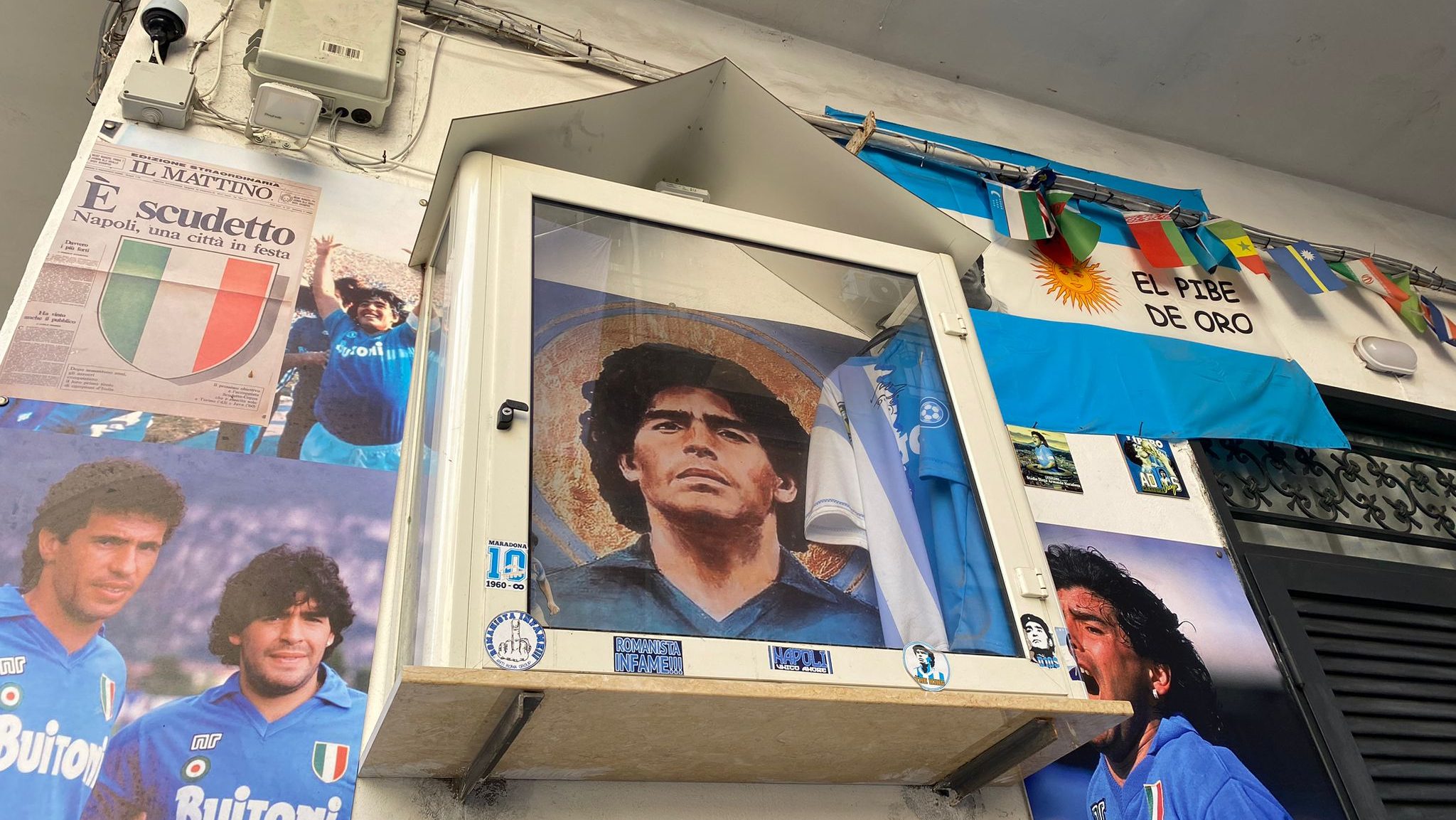 La ciudad que no dejó morir a Diego Maradona