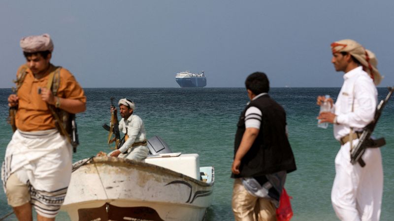 Crisis del mar Rojo: ¿Quiénes son los hutíes y por qué atacan a los barcos?