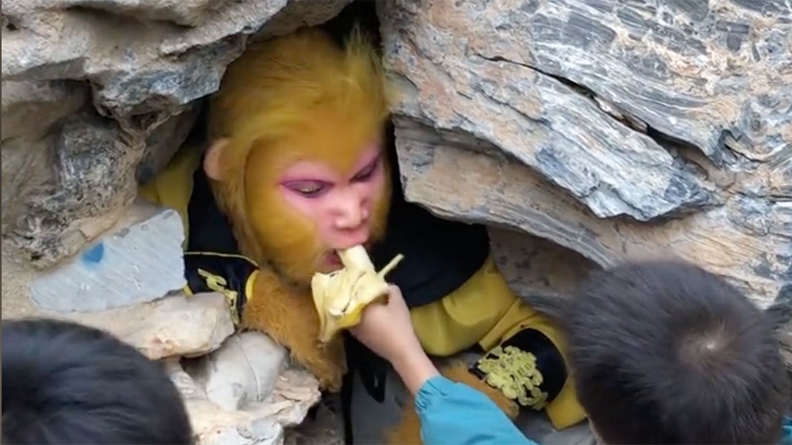 Oferta de trabajo en China: se busca un Rey Mono. Los beneficios incluyen una cueva calefaccionada y muchos plátanos
