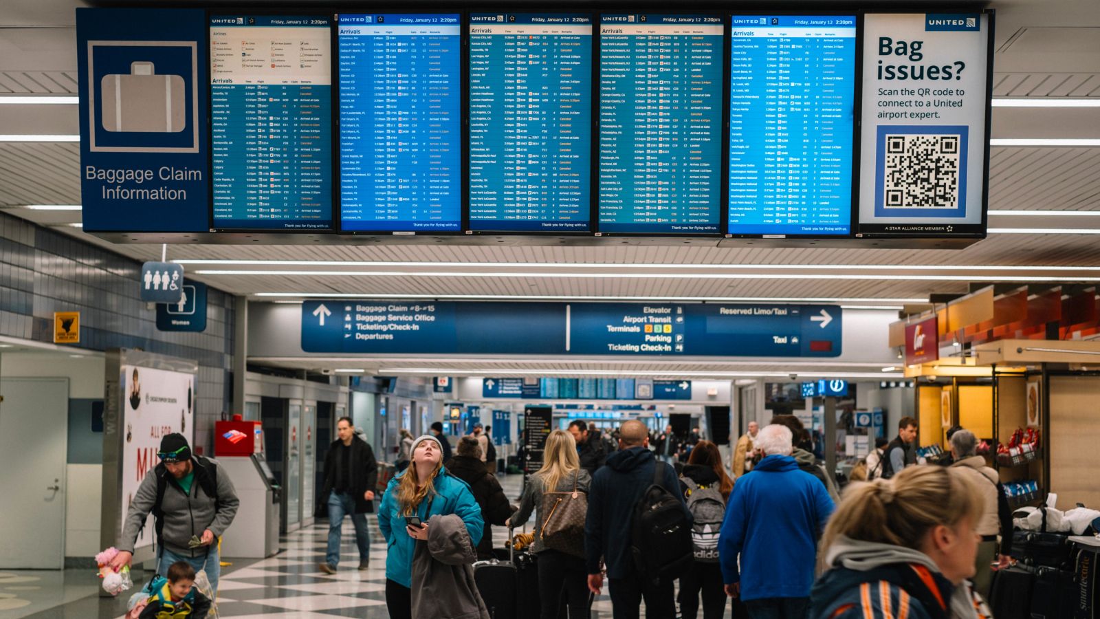 Aerolíneas cancelan miles de vuelos en Estados Unidos por el clima invernal