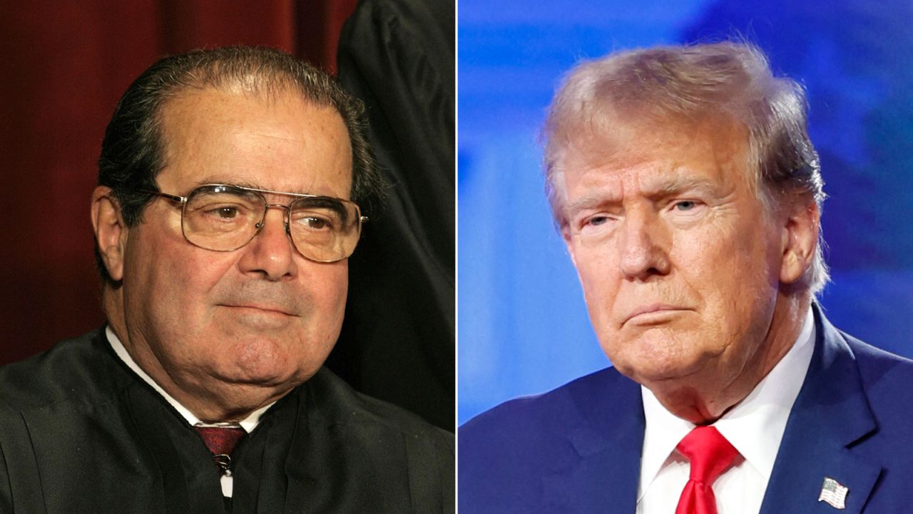 Los críticos de Trump esperan que una opinión del juez conservador Antonin Scalia pueda influir en la Corte Suprema en el litigio sobre la 14° Enmienda
