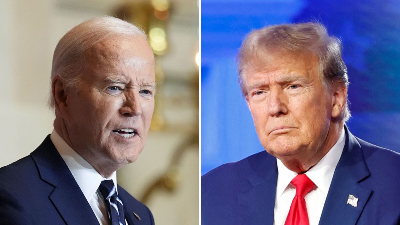 Encuesta CNN: Trump aventaja por poco a Biden en una revancha hipotética para elecciones de 2024