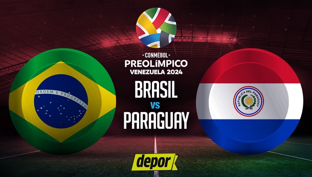 Link: Paraguay vs. Brasil EN VIVO vía DSports (DIRECTV) y Fútbol Libre TV por Preolímpico